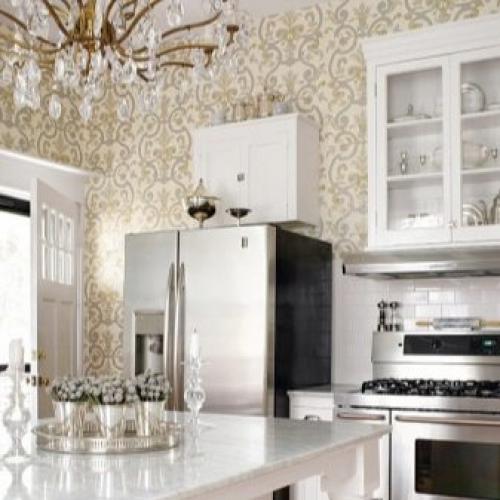 Обои зеленые для кухни. Зеленый — это, какой оттенок? 15