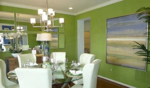 Обои зеленые для кухни. Зеленый — это, какой оттенок? 05