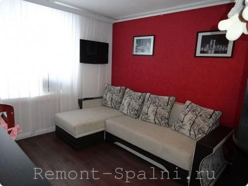 Спальня и гостиная в одной комнате в хрущевке. Организация пространства и зонирование