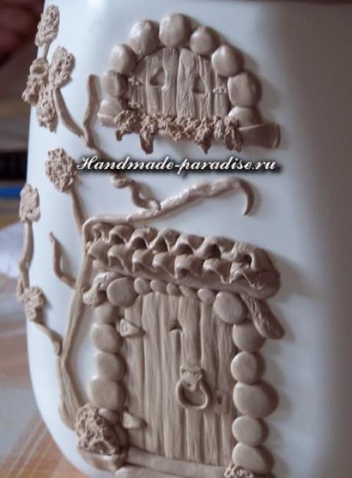 Домик своими руками из пластиковых бутылок. Мебель из подручных материалов: утилизируем пластиковые бутылки 13