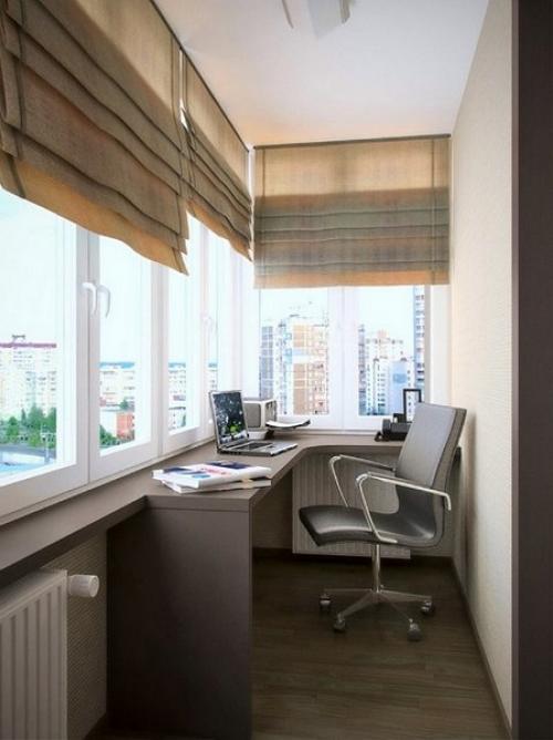 Дизайн комнаты с лоджией. Цветовая гамма и декор спальни, объединенной с лоджией 03 Дизайн комнаты с лоджией. Цветовая гамма и декор спальни, объединенной с лоджией 03