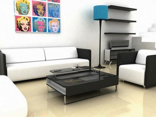 Сочетание белого цвета с другими цветами в интерьере. Дизайн белого интерьера в комбинации с другими цветами 03