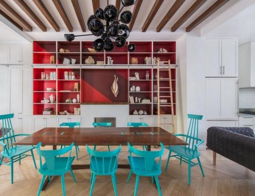 Сочетание белого цвета с другими цветами в интерьере. Дизайн белого интерьера в комбинации с другими цветами 08