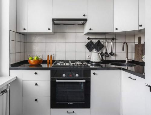 Дизайн кухни размером 2 н. Выбор стиля для кухни 2х2 метра с холодильником