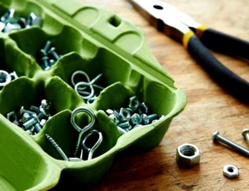 Лайфхаки из коробок для яиц. Лайфхак! Не выкидывайте яичные коробки