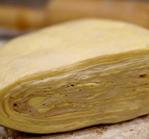 Как правильно раскатать магазинное слоеное тесто.