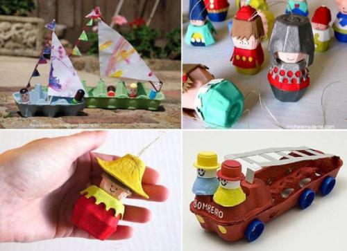 Поделки из лотка из-под яиц. Поделки из яичных лотков: оригинальные идеи, фото и видео мастер классы. Что сделать из яичных лотков?