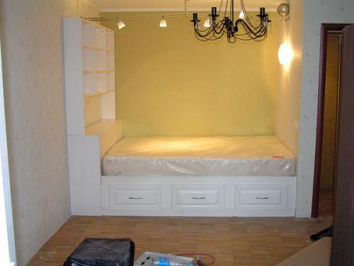 Дизайн однокомнатной квартиры студии. Минимализм 01 Дизайн однокомнатной квартиры студии. Минимализм 01