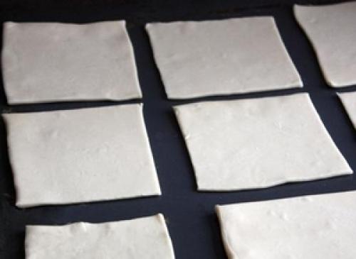 Как правильно раскатать магазинное слоеное тесто.