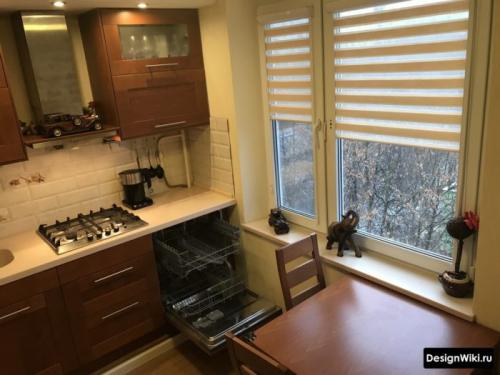 Дизайн кухни размером 2 н. Выбор стиля для кухни 2х2 метра с холодильником 23 Дизайн кухни размером 2 н. Выбор стиля для кухни 2х2 метра с холодильником 23