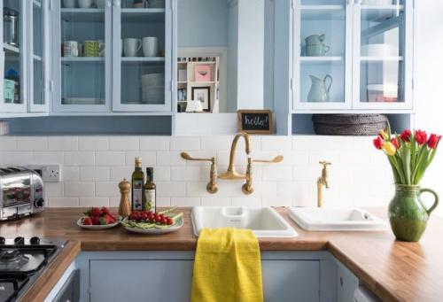 Дизайн кухни размером 2 н. Выбор стиля для кухни 2х2 метра с холодильником