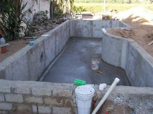 Каркасный Бассейн во дворе частного дома. Бассейн для дачи: виды и особенности