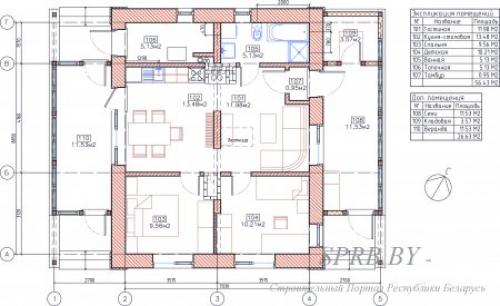 Красивый фасад одноэтажного дома. Основные отделочные материалы 11