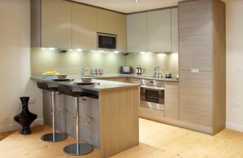 Комната студия с кухней. Какой гарнитур выбрать для квартиры студии