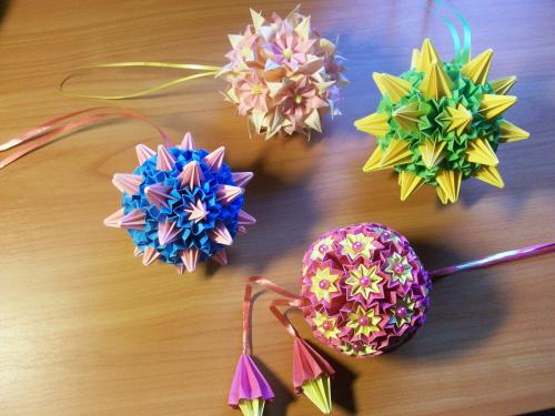 Новогодние Шары Из Бумаги Своими Руками Из Бумаги. Новогодние Шары Из Бумаги Без Основы - Мастер-классы