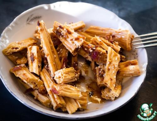 Как готовить соевую спаржу сухую. Соевая спаржа Фучжу