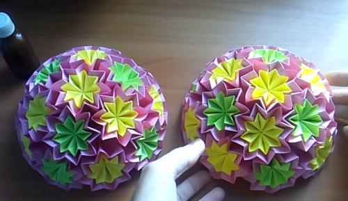 Как сделать шар Из Бумаги шаблон. СуперШары Из Бумаги Без Основы Своими Руками - Мастер-Классы