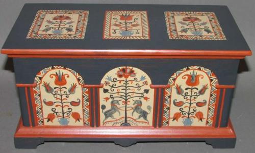 Как отреставрировать своими руками сундук. Реставрация сундука в стиле винтаж 03