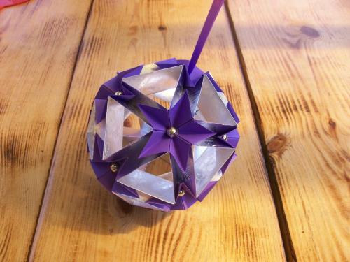 Новогодние Шары Из Бумаги Своими Руками Из Бумаги. Новогодние Шары Из Бумаги Без Основы - Мастер-классы