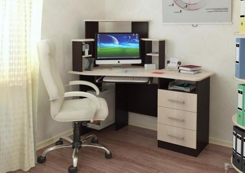 Стол компьютерный с колонками. Компьютерный стол с колонкой СК-9 цвет дуб/венге 01 Стол компьютерный с колонками. Компьютерный стол с колонкой СК-9 цвет дуб/венге 01