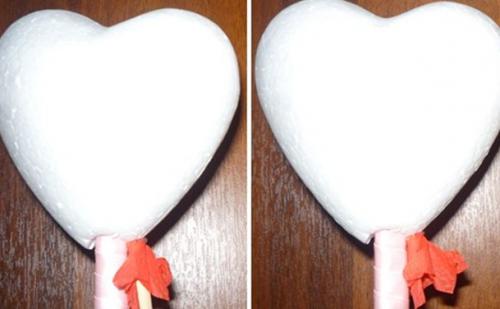Топиарий в подарок на день рождения женщине. Сердце из подручных материалов в домашних условиях ко Дню влюбленных (14 февраля)
