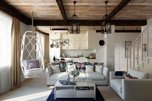 Дизайн гостинной в доме. Выбираем цветовую гамму