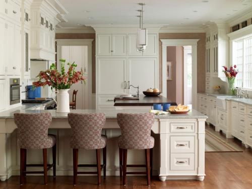 Кухни интерьер загородного дома. Кухня-столовая: особенности планировки