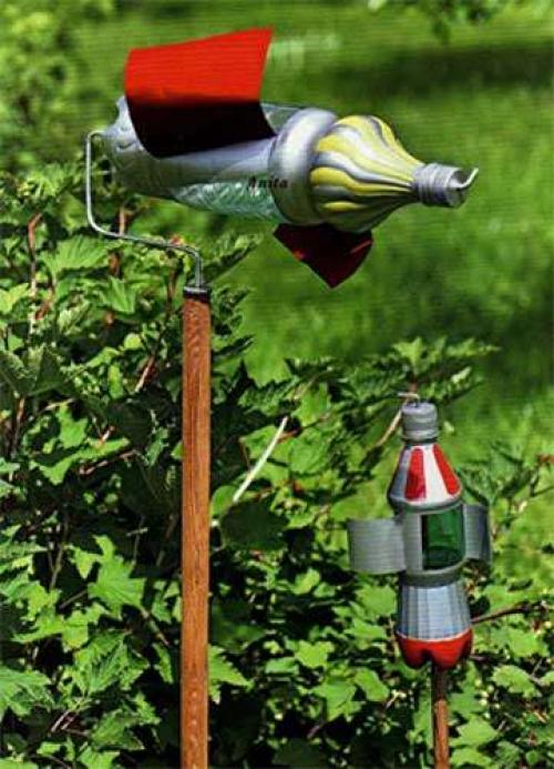 Как сделать пропеллер из пластиковой бутылки. Как сделать флюгер своими руками из пластиковой бутылки