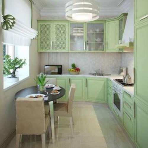 Как оформить угол на кухне. Стили интерьера