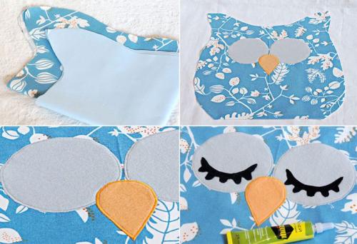 Сова своими руками. Подушка сова своими руками