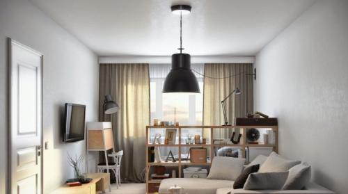 Дизайн квартиры 36 м2. Дизайн однокомнатной квартиры площадью 36 кв.м