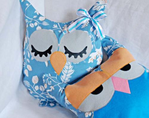 Сова своими руками. Подушка сова своими руками