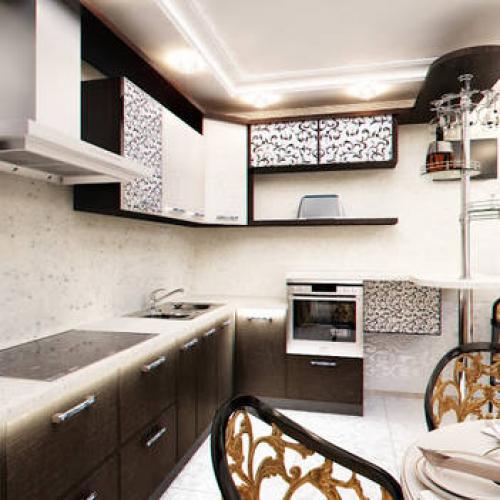 Как оформить угол на кухне. Стили интерьера