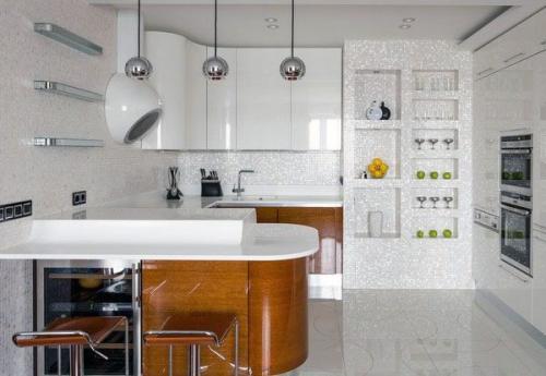 Чем закрыть угол на кухне. Выступ в углу кухни