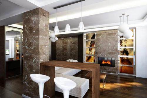 Дизайн проект малогабаритной квартиры. Основные приемы обустройства небольшой квартиры 04 Дизайн проект малогабаритной квартиры. Основные приемы обустройства небольшой квартиры 04