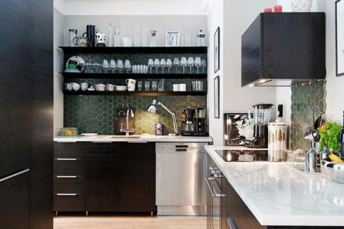 Чем закрыть угол на кухне. Выступ в углу кухни