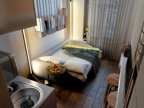 Малогабаритная квартира. Самые маленькие квартиры мира и России. Реальные фото.