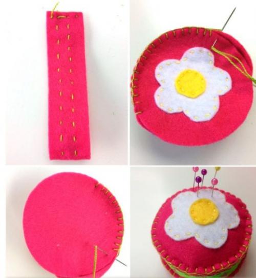 Оригинальные поделки ко Дню матери. Красивый подарок (поделка) ко Дню матери из ткани и фетра + выкройки