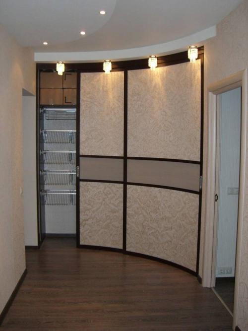 Дизайн шкаф купе в коридоре. Разновидности