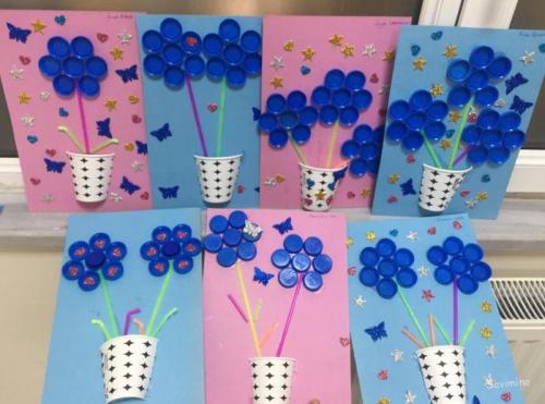 Поделки ко Дню матери из ниток. Делаем поделки ко Дню матери в начальной школе