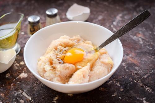Сочные котлеты из куриного фарша. Куриные котлеты с цветной капустой 06 Сочные котлеты из куриного фарша. Куриные котлеты с цветной капустой 06