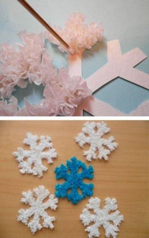 Новогодние игрушки своими руками 2019. Елочная игрушка-самоделка из гофрированной бумаги