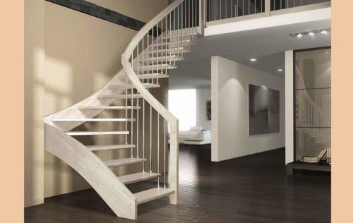 Ширина лестницы в двухуровневой квартире. Модульные