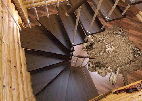 Ширина лестницы в двухуровневой квартире. Модульные