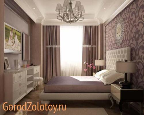 Обои для маленькой спальни – фото