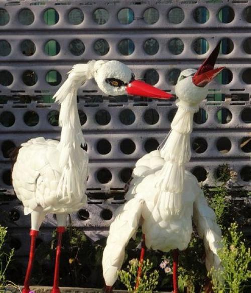 Корова из бутылок пластиковых. Как сделать птиц из пластиковых бутылок 05 Корова из бутылок пластиковых. Как сделать птиц из пластиковых бутылок 05