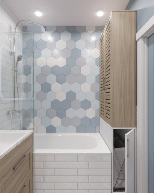 Какой вариант ванной комнаты Вам понравился больше? 1,2 или 3? 02