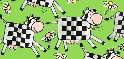 Корова своими руками из бумаги. Поделка корова