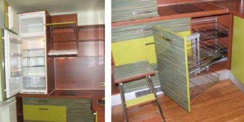 Ремонт кухни в панельном доме. Хитрости, которые помогают экономить место