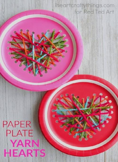 Поделки для девочек. С СЕРДЕЧКАМИ.